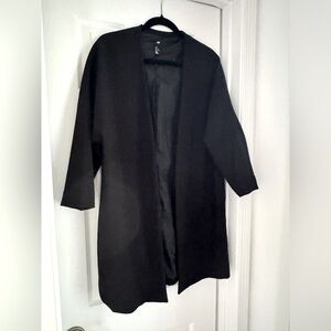 H&M oversized black blazer